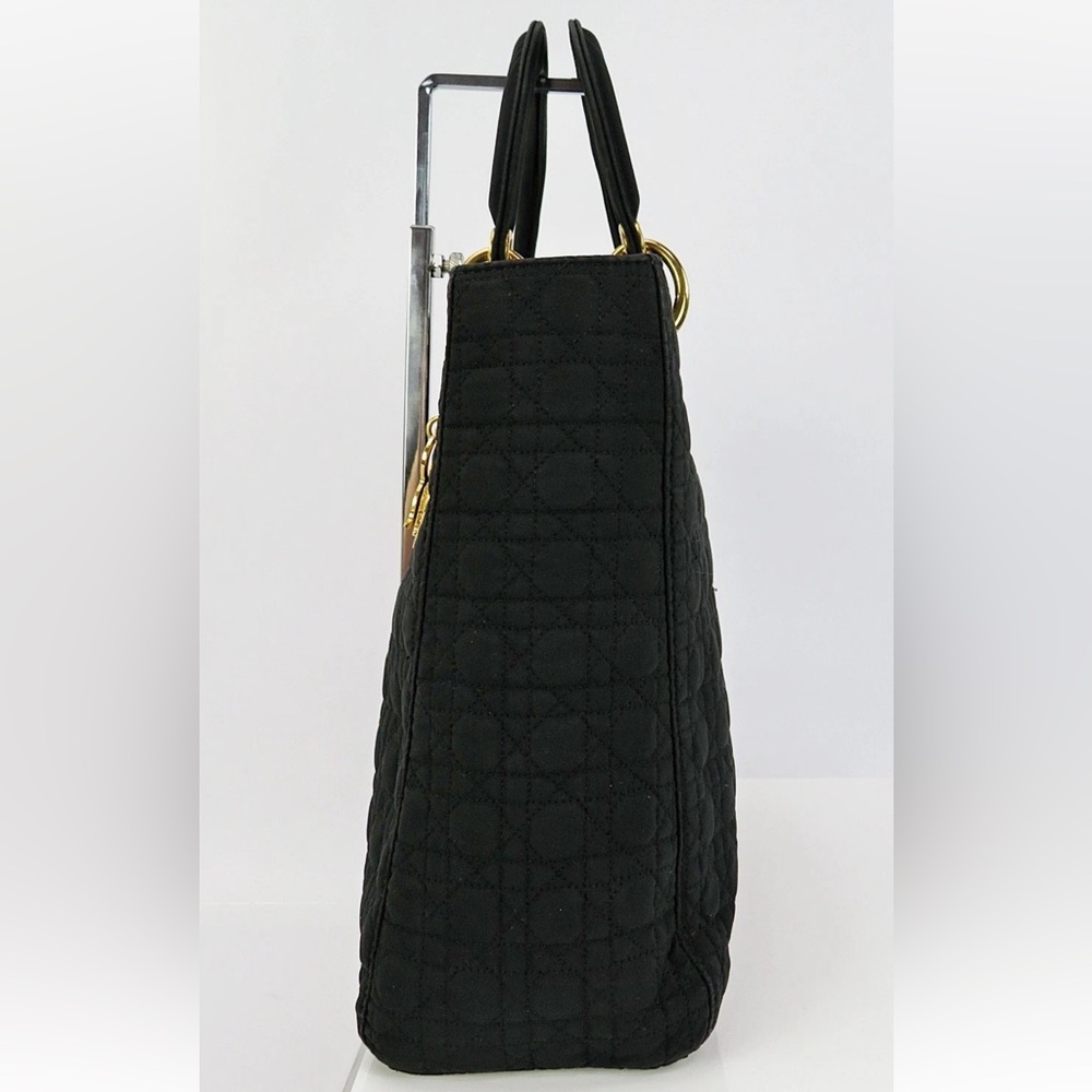 Dior Black Tote with Gold Accents - Picture 4 of 15